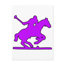 British Polo Sport Horse Player Silhouette Ponies postcards by inquester British Polo Sport Horse Player Silhouette Ponies postcards