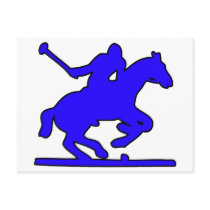 British Polo Sport Horse Player Silhouette Ponies postcards by inquester British Polo Sport Horse Player Silhouette Ponies postcards