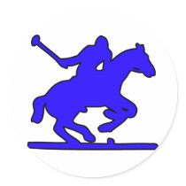 British Polo Sport Horse Player Silhouette Ponies stickers by inquester British Polo Sport Horse Player Silhouette Ponies stickers