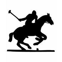 British Polo Sport Horse Player Silhouette Ponies t-shirts