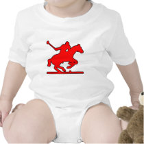 British Polo Sport Horse Player Silhouette Ponies t-shirts