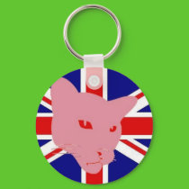 British PussyCat Keychain