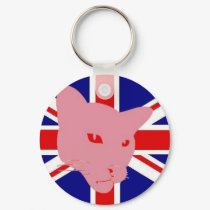 British PussyCat Keychain