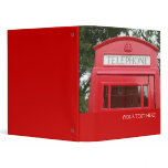 British Red Telephone Box binders