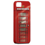 British Red Telephone Box Personalized iPhone 5 Case