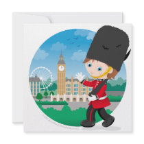 British Royal Guard Personalized Invitations