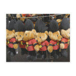 British Teddy Bear Guardsmen Postcard