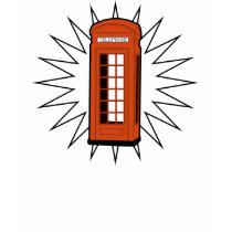 British Telephone Box t-shirts