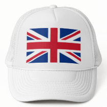 British - UK - Great Britain - Union Jack flag Mesh Hat