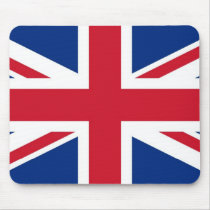 British - UK - Great Britain - Union Jack flag Mouse Pad