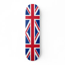 British - UK - Great Britain - Union Jack flag Skate Board