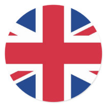 British - UK - Great Britain - Union Jack flag Sticker