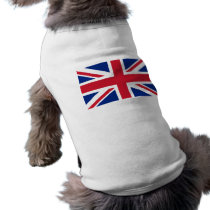 British Union Jack Doggie Tee Shirt