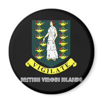 British Virgin Emblem magnets