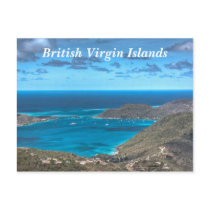 British Virgin Islands Bay Postcard