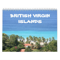 BRITISH VIRGIN ISLANDS calendars