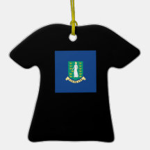 British Virgin Islands Christmas Ornaments