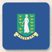 British Virgin Islands cork coasters
