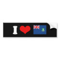 British Virgin Islands Flag bumper stickers by flagshirts British Virgin Islands Flag bumper stickers