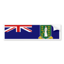 British Virgin Islands Flag bumper stickers