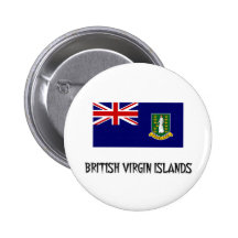 British Virgin Islands Flag Button