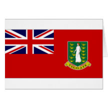 British Virgin Islands Flag Cards