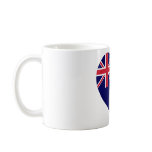 British Virgin Islands Flag Heart Mug