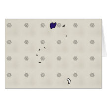 British Virgin Islands Flag Map full size Greeting Cards