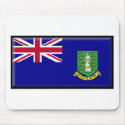 British Virgin Islands Flag mousepads