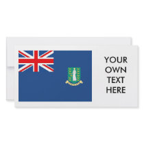 British Virgin Islands Flag Photo Cards