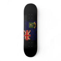 British Virgin Islands Flag Skate Deck