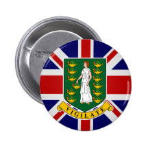 British Virgin Islands High quality Flag Pin