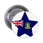 British+Virgin+Islands Star Pin