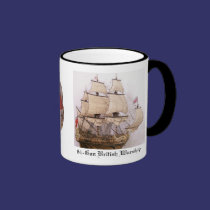 British Warship Coffee Mug mugs