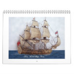 British Warship Wall Calendar
