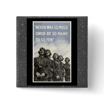 British World War 2 Poster buttons