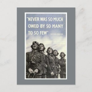 British World War 2 Poster postcard