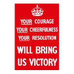 British WW2 Propaganda Poster