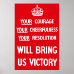 British WW2 Propaganda Poster