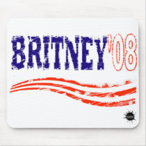 Britney '08 mousepads by ScottNychay Britney '08 mousepads