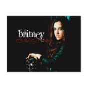 Britney Christian CD Cover Postcard