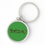 BRITNEY Name-Branded Gift Keychain or Zipper-pull