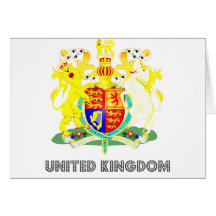 Briton Emblem Greeting Card
