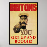 Britons ~ Get Up And Boogie! Print
