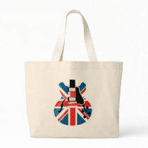 Britpop Guitar Canvas Bags