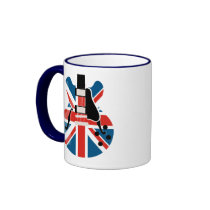 Britpop Guitar mugs by tshirtypoo Britpop Guitar mugs