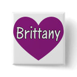 Brittany Pinback Button