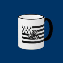 Brittany Flag (Breton) mugs
