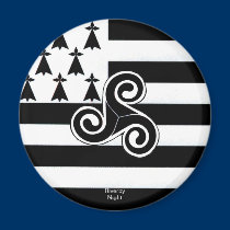 Brittany Flag (Breton) magnets