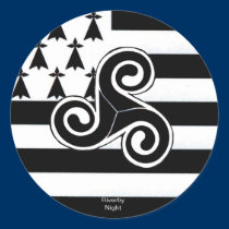 Brittany Flag (Breton) stickers